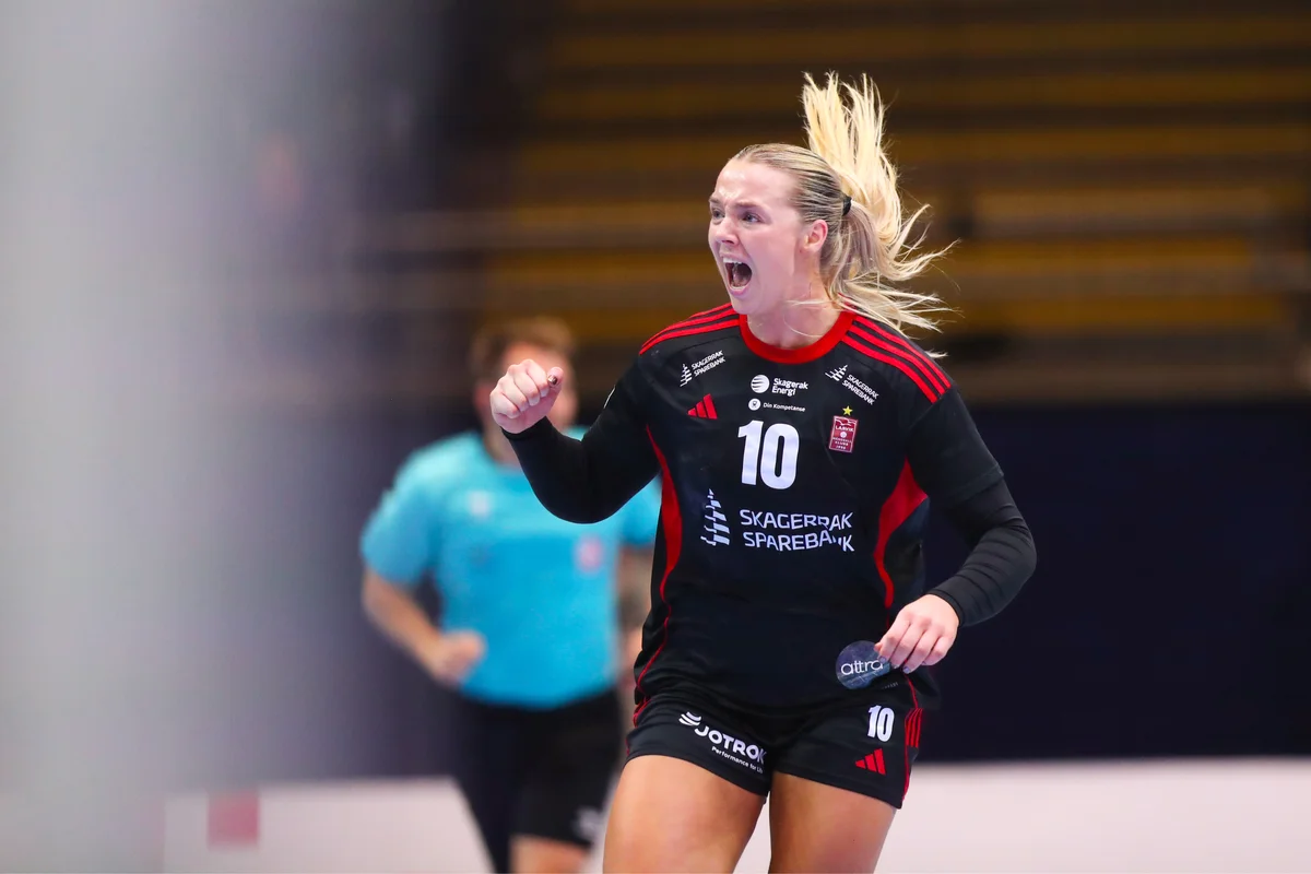 Håndball. Kampansiktet.